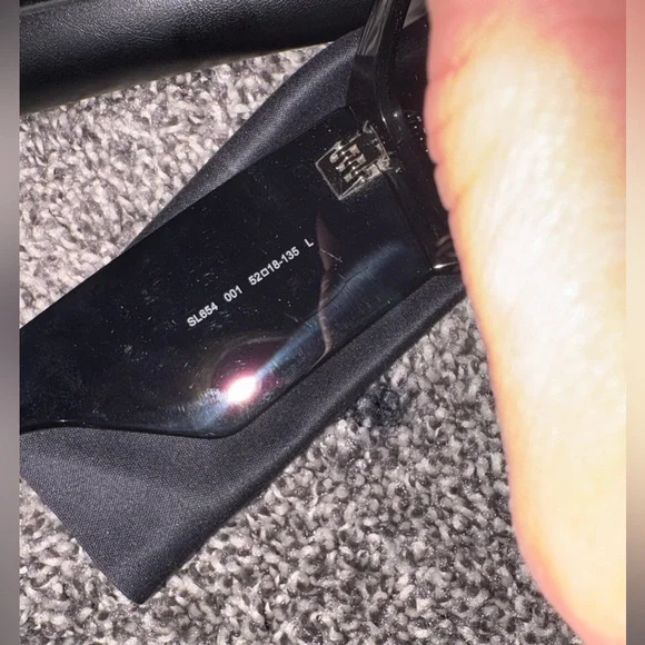 Saint Laurent SL654 Black Sunglasses - Picture 13 of 15